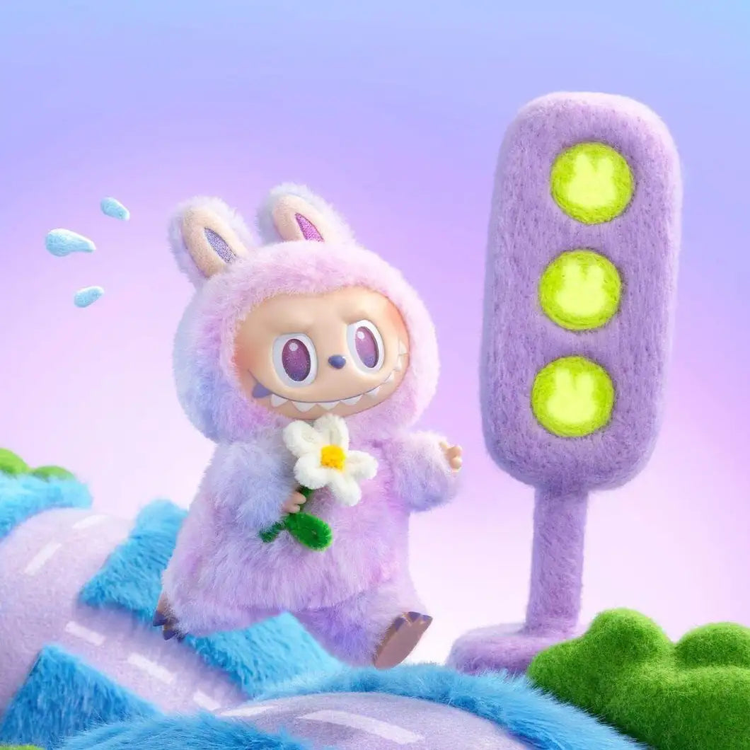 Labubu Plush Keychain