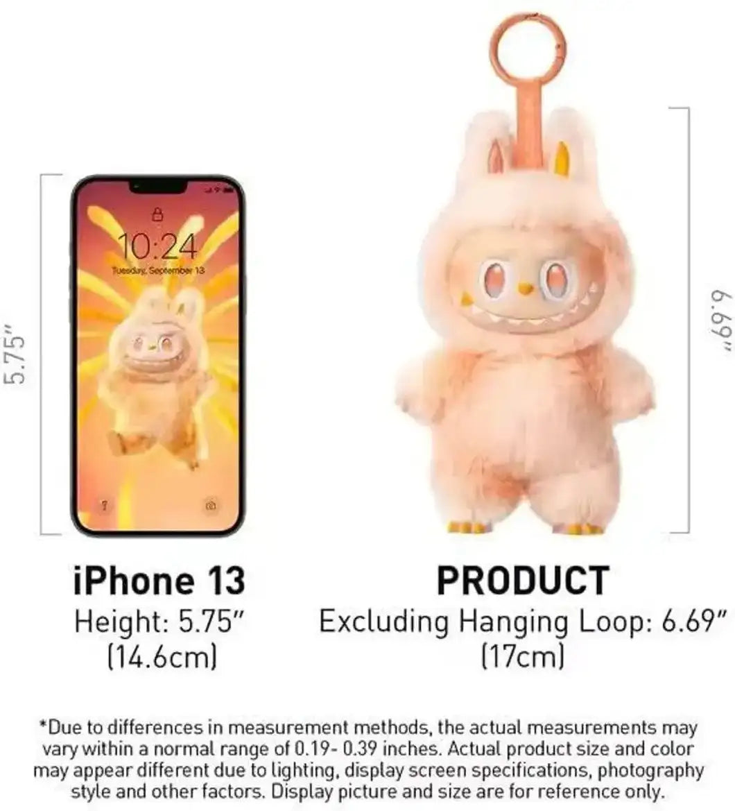 Labubu Plush Keychain